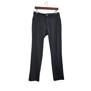 Twillory Tailored Fit Performance Pants Charcoal Mens 31x28.5 Actual Chino Golf